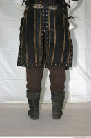  Photos Medieval Brown Vest on white shirt 2 Historical Clothing brown vest leather vest leg lower body medieval vest 0007.jpg
